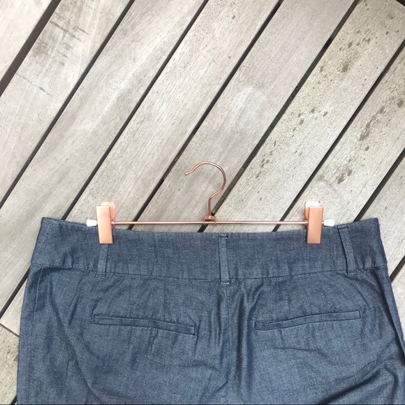 ANN TAYLOR FACTORY Grey Slit Pocketed Dress Pants - Picture 6 of 8